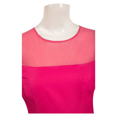 Film Barbie Robe en Maille Rose Femme Cosplay Costume