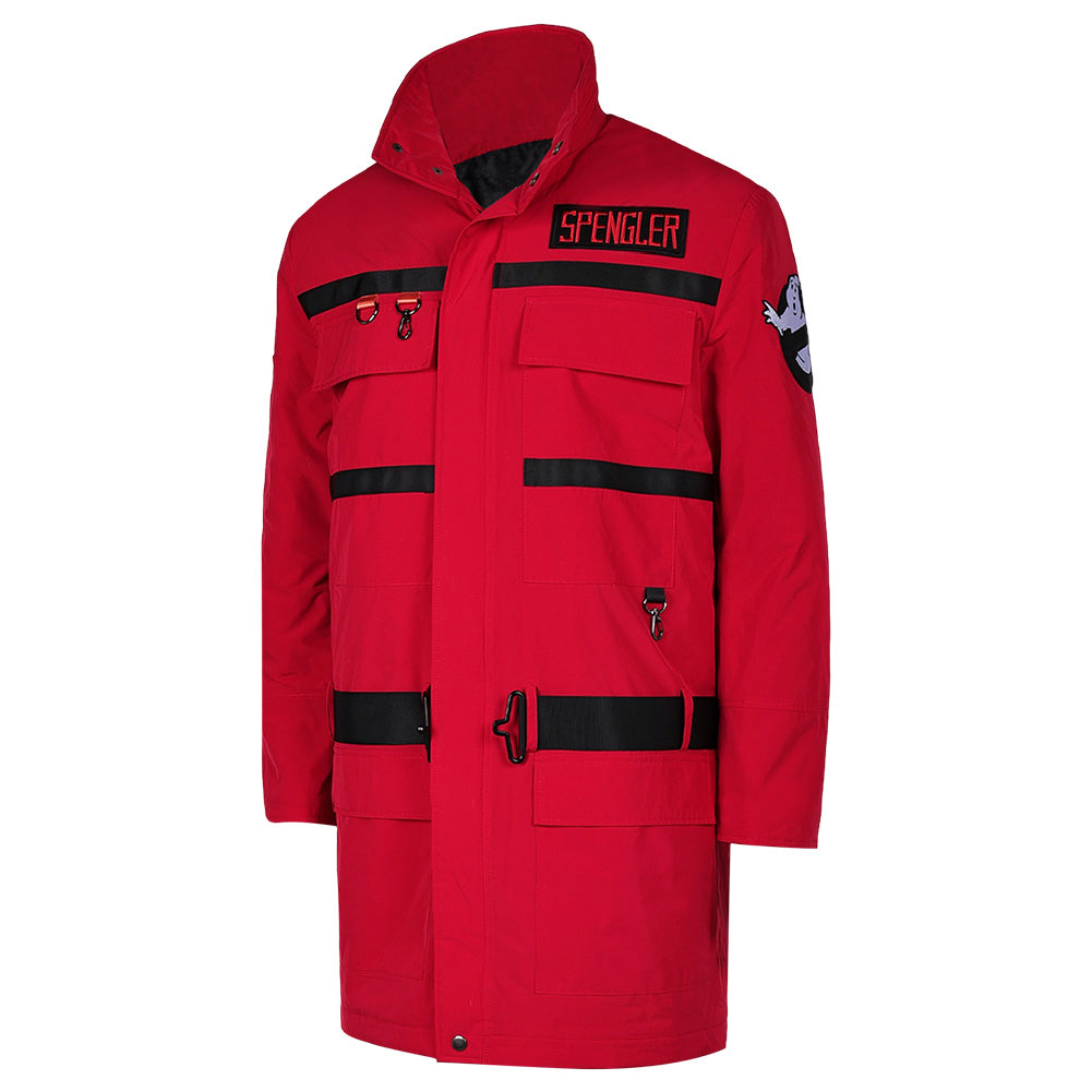 Film Ghostbusters 2024 Gary Grooberson Veste Rouge Cosplay Costume