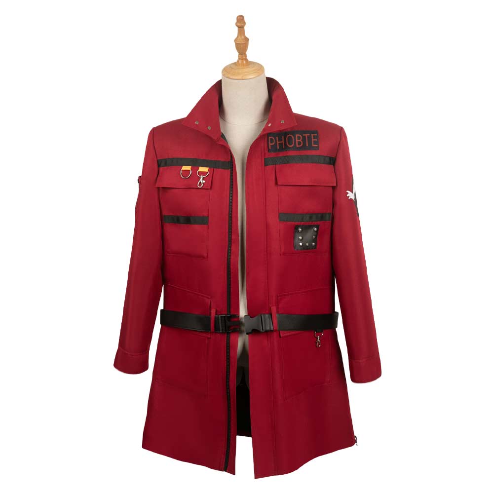 Film Ghostbusters 2024 Phoebe Spengler Veste Rouge Cosplay Costume