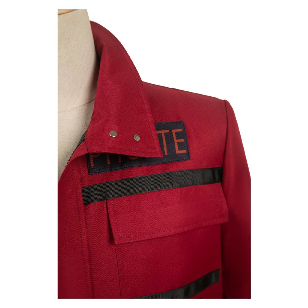 Film Ghostbusters 2024 Phoebe Spengler Veste Rouge Cosplay Costume