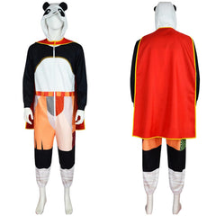 Film Kung Fu Panda 4(2024) Po Pyjama+Cape Cosplay Costume