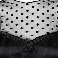 Film Lisa Frankenstein(2024) Misty Robe Noire Cosplay Costume