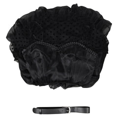 Film Lisa Frankenstein(2024) Misty Robe Noire Cosplay Costume