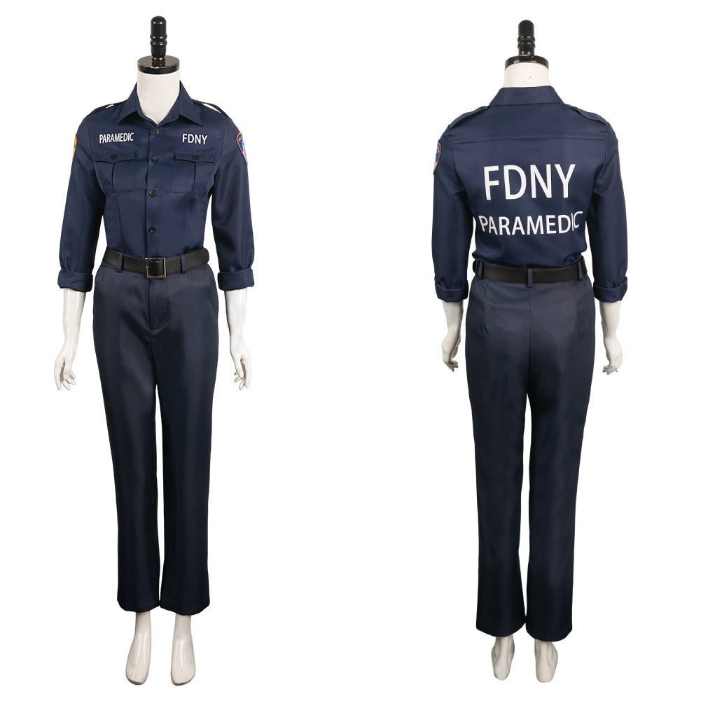 Film Madame Web(2024) Cassandra Webb Tenue Bleu Marine Cosplay Costume