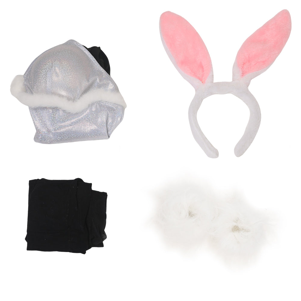 Film Mean Girls(2024) Regina George Set de Lapin Blanc Cosplay Costume