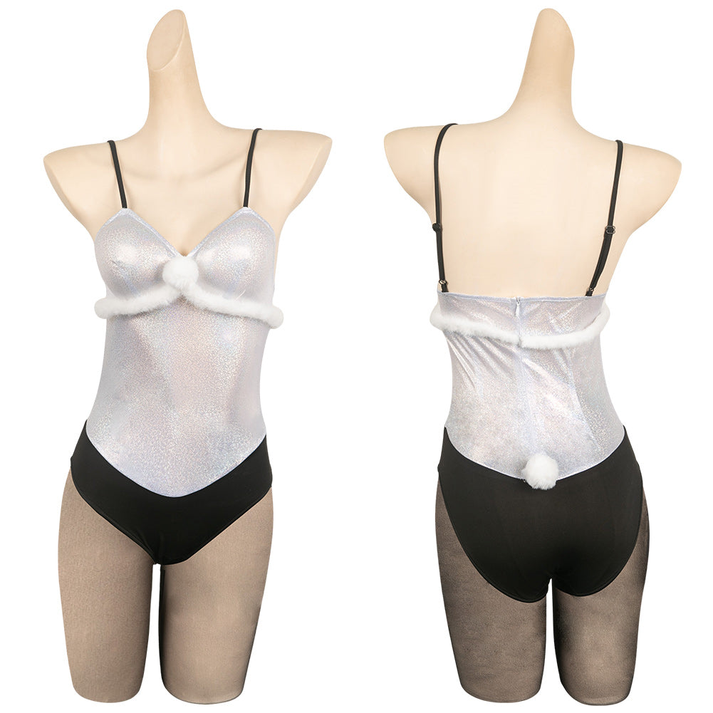 Film Mean Girls(2024) Regina George Set de Lapin Blanc Cosplay Costume