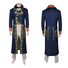 Film Napoléon(2023) Napoléon Ensemble Bleu Cosplay Costume