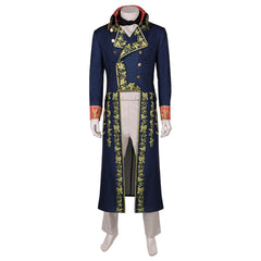 Film Napoléon(2023) Napoléon Ensemble Bleu Cosplay Costume