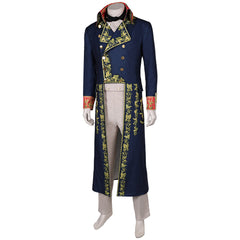 Film Napoléon(2023) Napoléon Ensemble Bleu Cosplay Costume