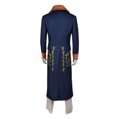 Film Napoléon(2023) Napoléon Ensemble Bleu Cosplay Costume