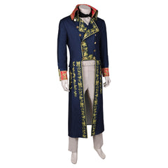 Film Napoléon(2023) Napoléon Ensemble Bleu Cosplay Costume