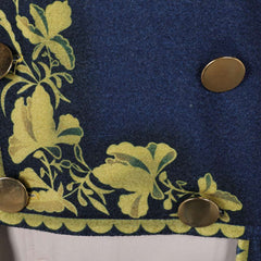 Film Napoléon(2023) Napoléon Ensemble Bleu Cosplay Costume