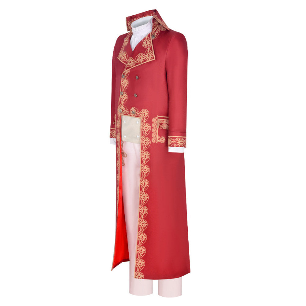 Film Napoléon(2023) Napoléon Tenue Rouge Cosplay Costume