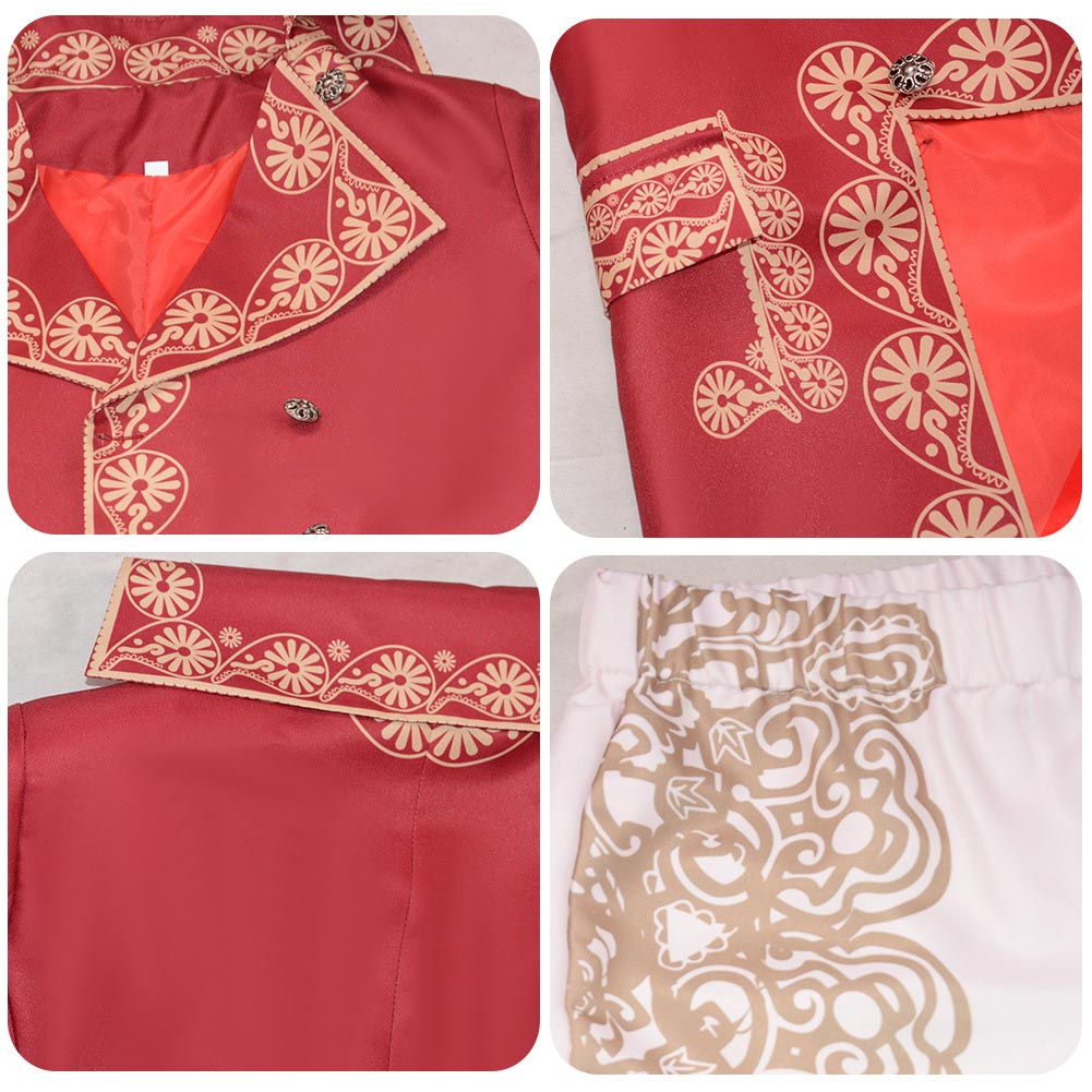 Film Napoléon(2023) Napoléon Tenue Rouge Cosplay Costume