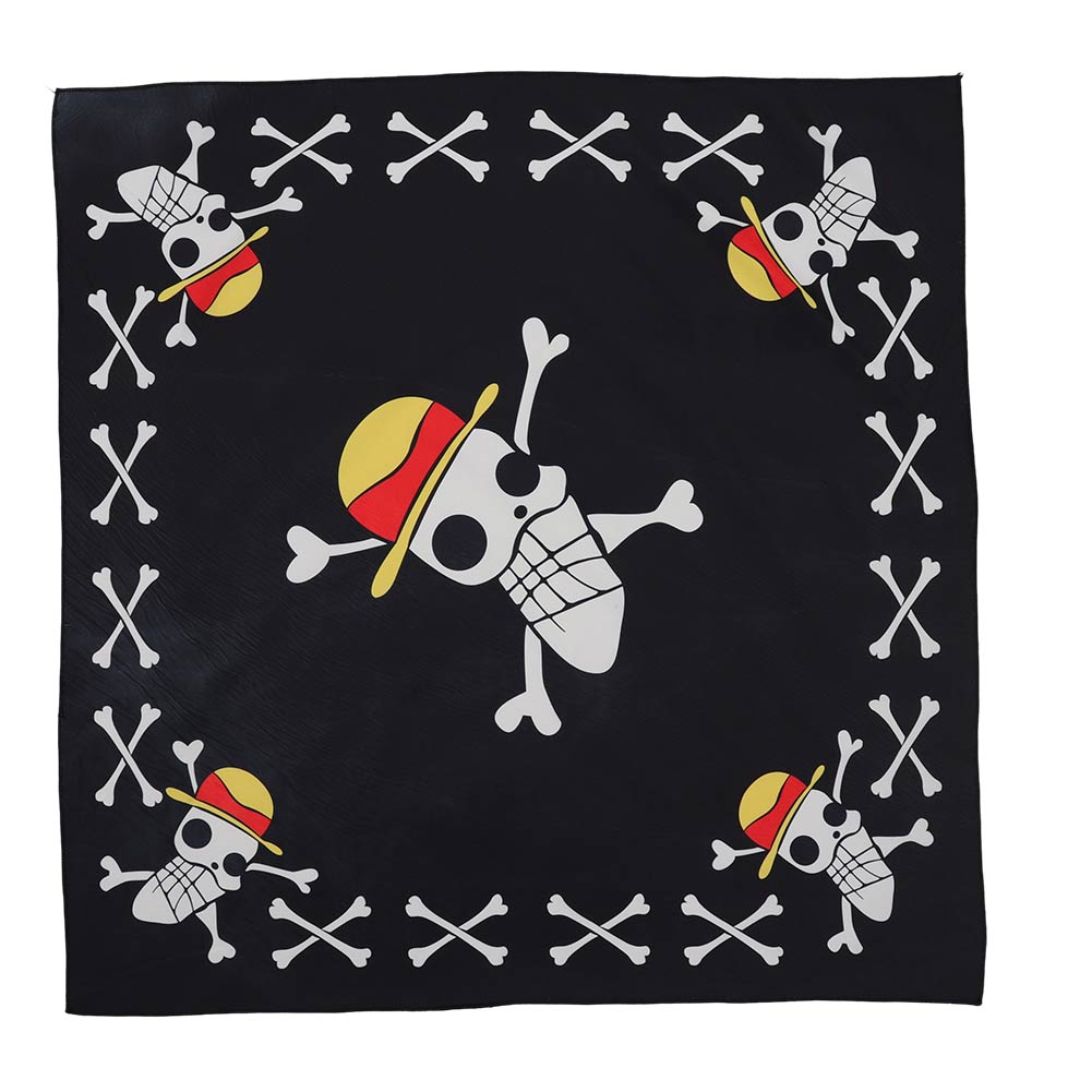 Film One Piece: Red Luffy Bandeaux Pirate Accessorie