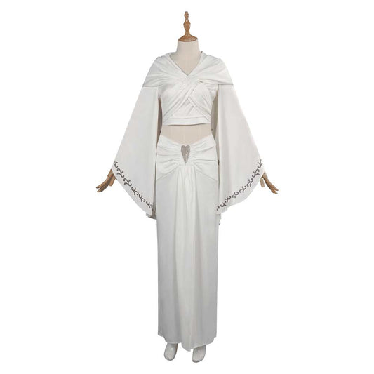 Film Star Wars Les Derniers Jedi Leia Princesse Tenue Cosplay Costume Halloween