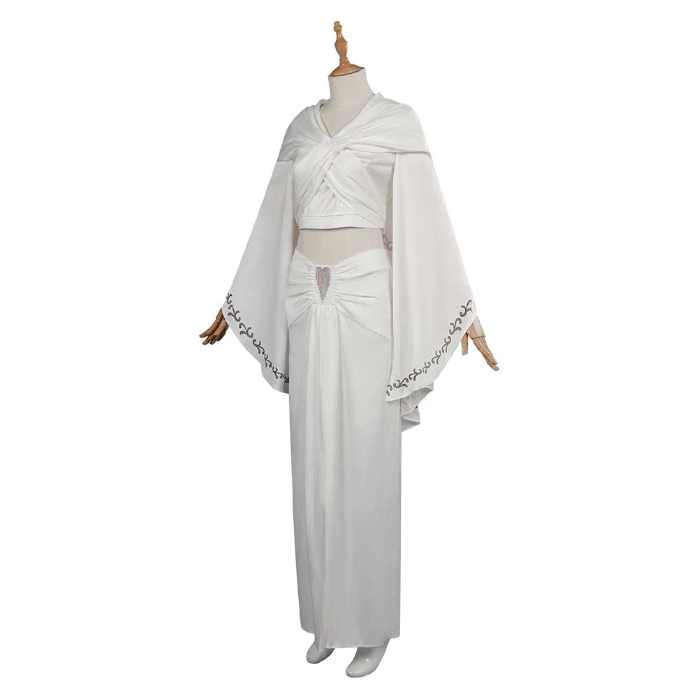 Film Star Wars Les Derniers Jedi Leia Princesse Tenue Cosplay Costume Halloween