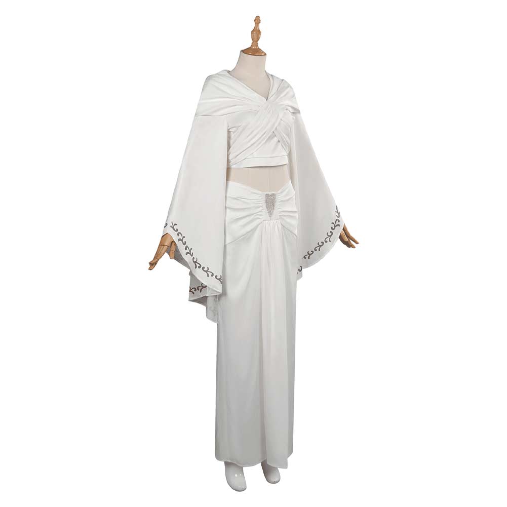 Film Star Wars Les Derniers Jedi Leia Princesse Tenue Cosplay Costume Halloween
