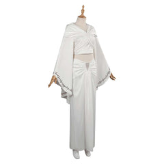 Film Star Wars Les Derniers Jedi Leia Princesse Tenue Cosplay Costume Halloween