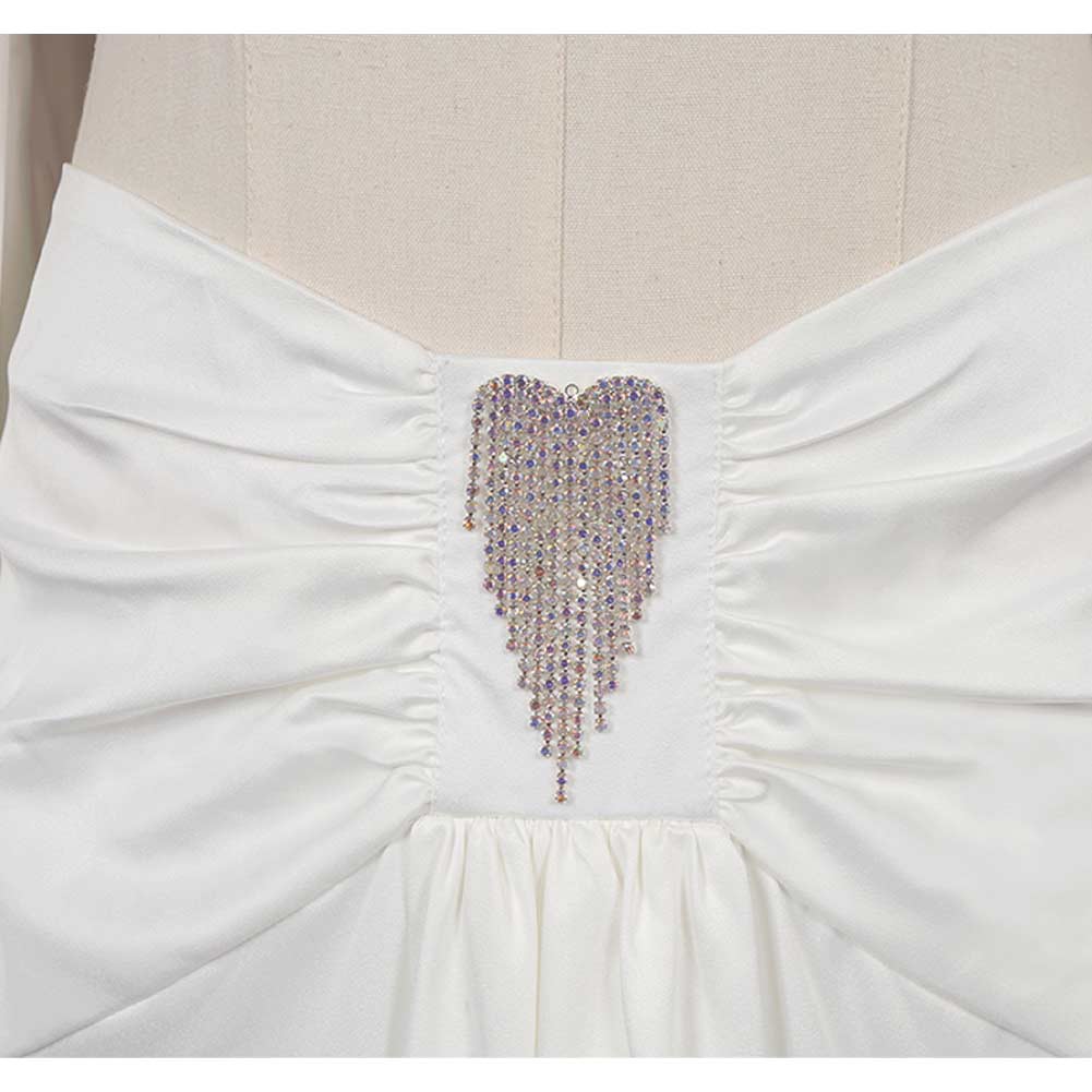 Film Star Wars Les Derniers Jedi Leia Princesse Tenue Cosplay Costume Halloween