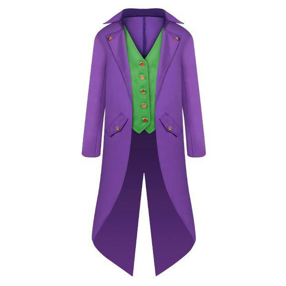 Film The Dark Knight Joker Frac Faux-deux-pièces Cosplay Costume