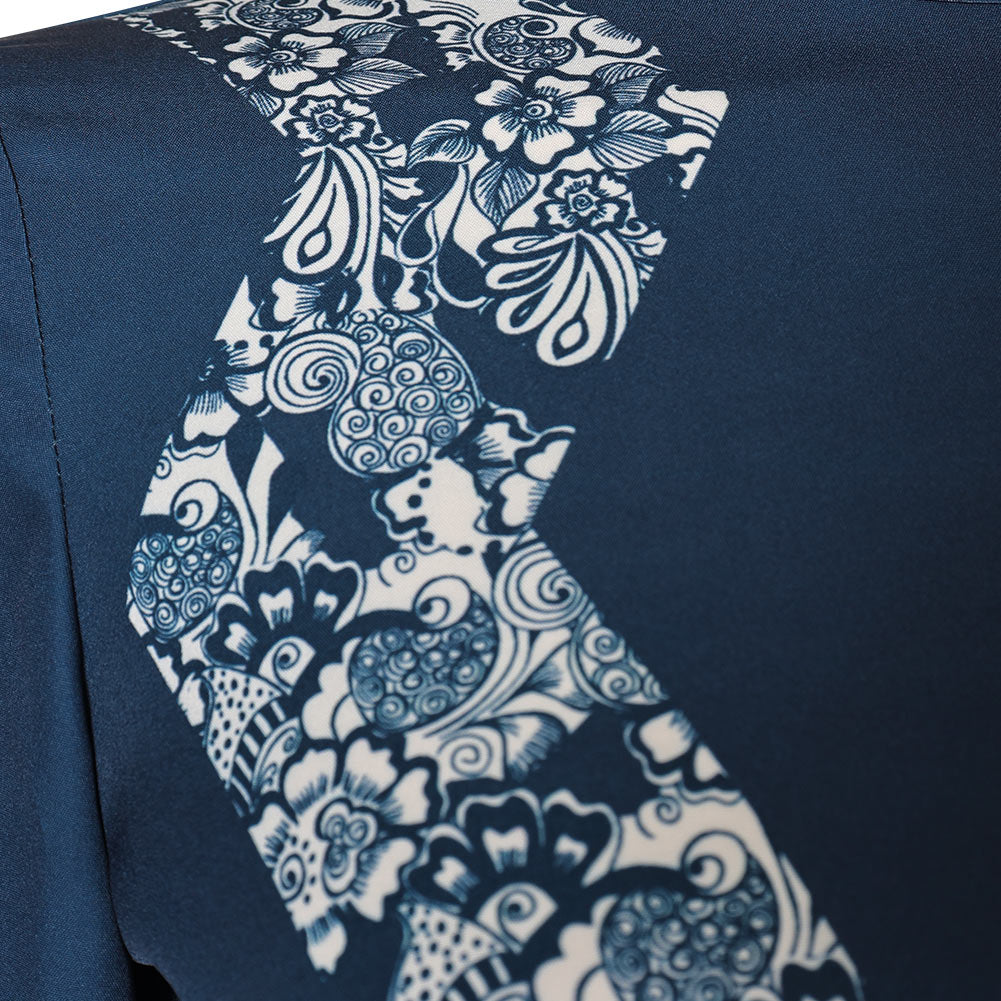 Film The Hunger Games(2023) Tigris Snow Robe Bleue Cosplay Costume