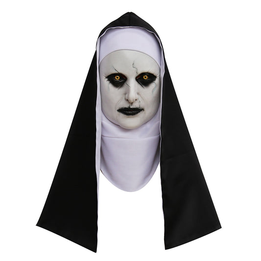 Film The Nun 2 Cosplay Masque en Latex