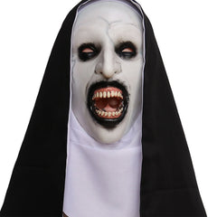 Film The Nun 2 Cosplay Masque en Latex