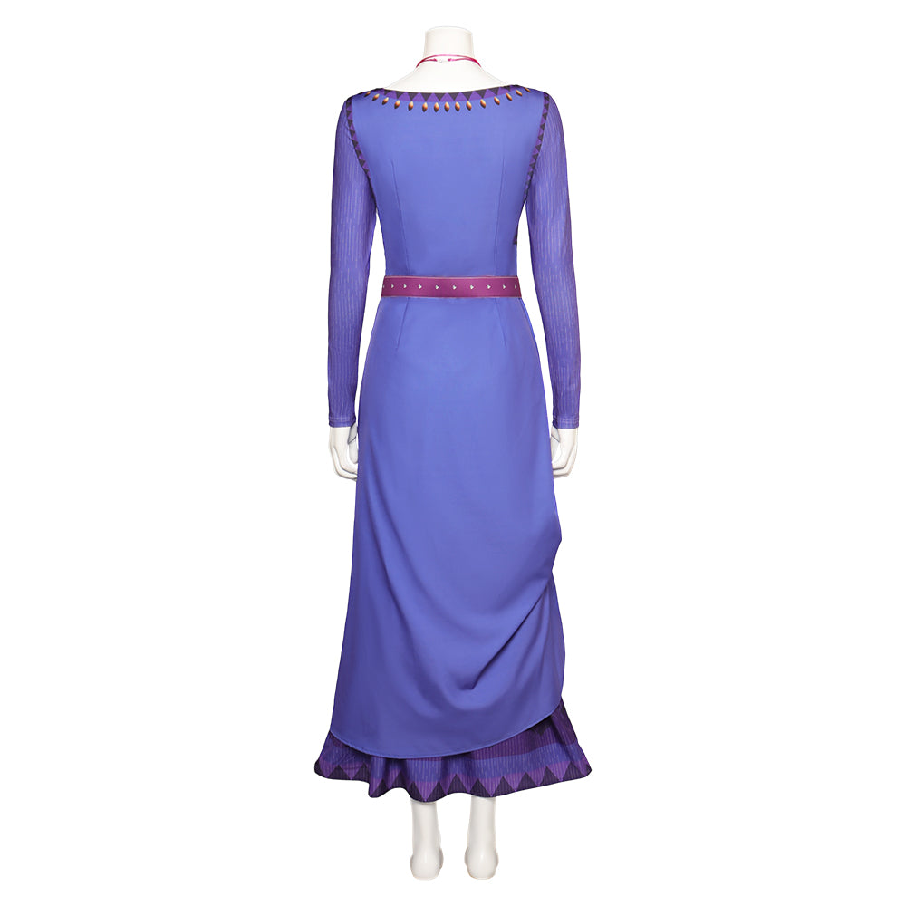 Film Wish Asha Cosplay Costume