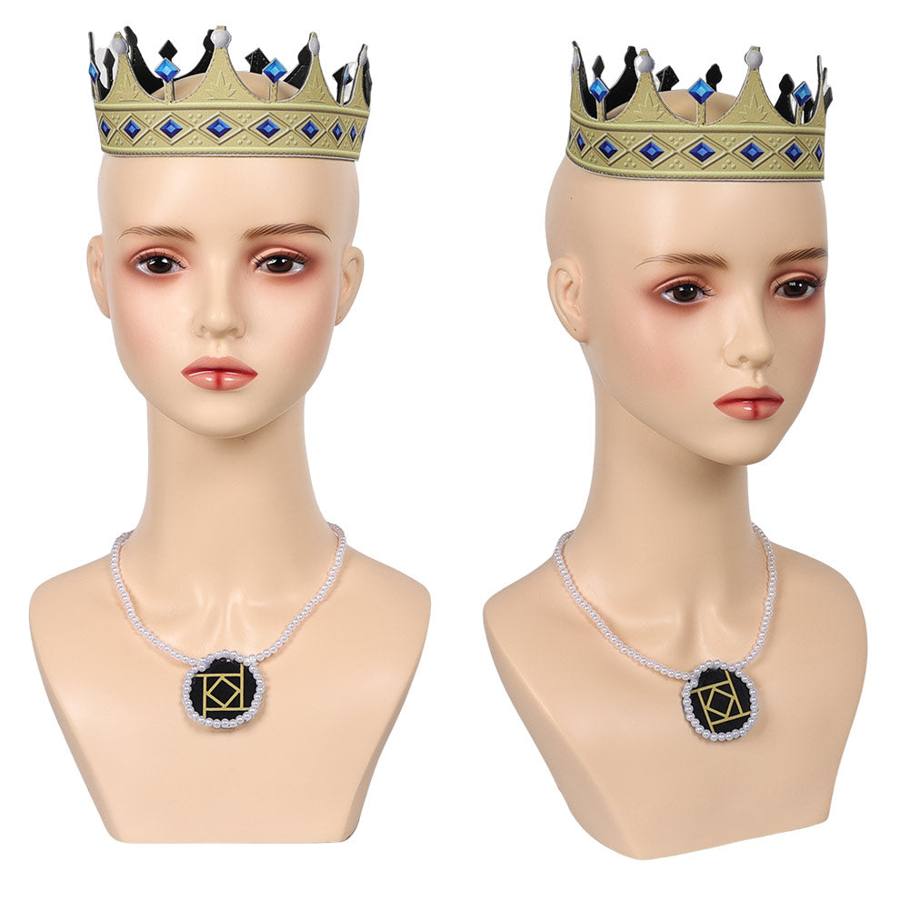 Film Wish(2023) Queen Amaya Coiffes+Colliers Cosplay Accessoire