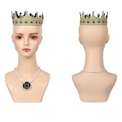 Film Wish(2023) Queen Amaya Coiffes+Colliers Cosplay Accessoire
