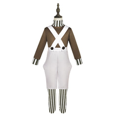Film Wonka Oompa Enfant Cosplay Costume