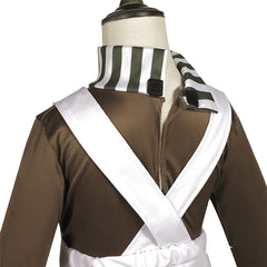 Film Wonka Oompa Enfant Cosplay Costume