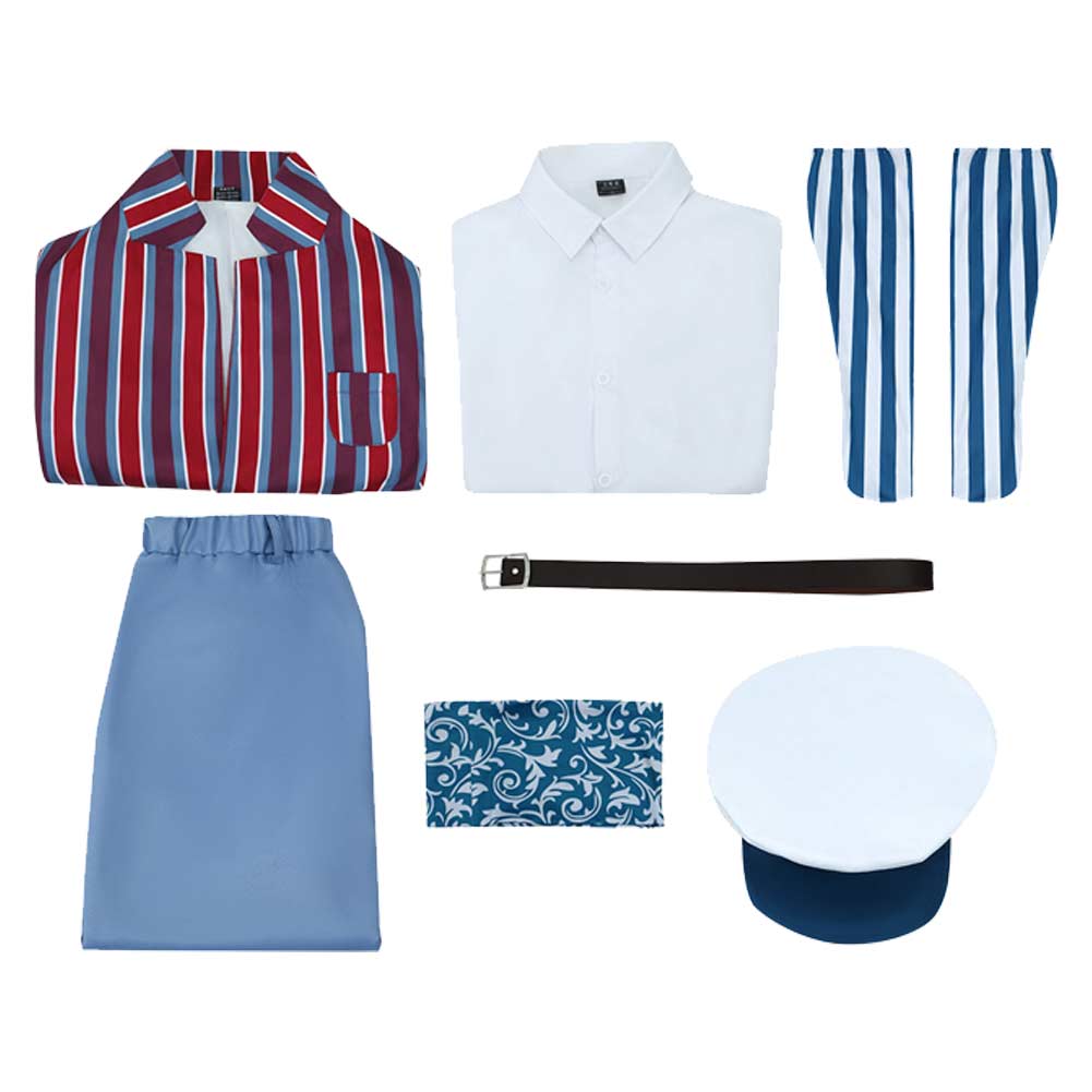 Film Wonka(2023) Oompa Loompa Enfant Cosplay Costume