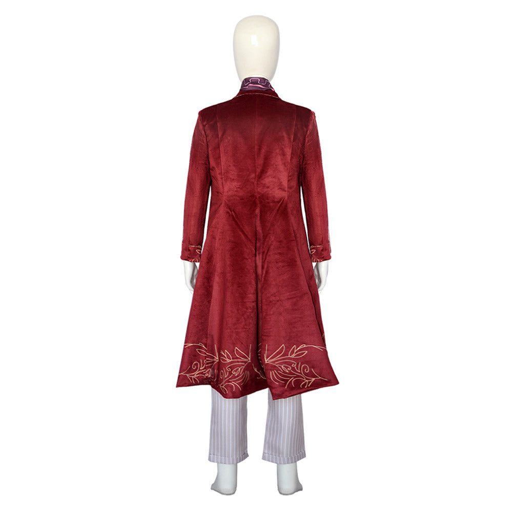 Film Wonka(2023) Wonka Enfant Uniforme Cosplay Costume