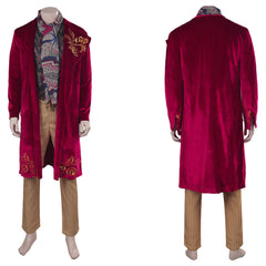 Film Wonka(2023) Wonka Uniforme Cosplay Costume