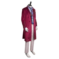 Film Wonka(2023) Wonka Uniforme Cosplay Costume