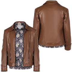 Film X-Men Vajra Wolf Veste en Cuir Cosplay Costume