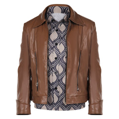 Film X-Men Vajra Wolf Veste en Cuir Cosplay Costume