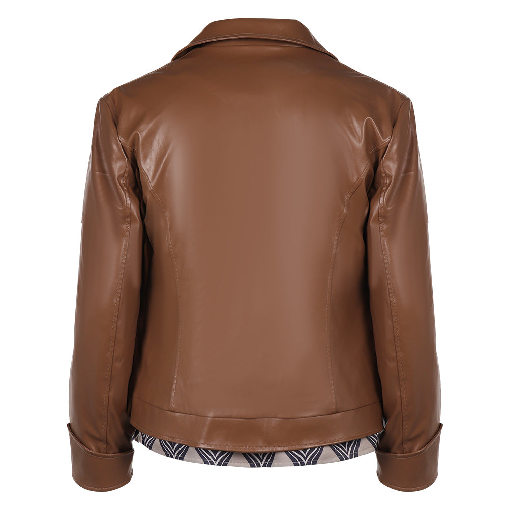 Film X-Men Vajra Wolf Veste en Cuir Cosplay Costume