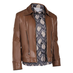 Film X-Men Vajra Wolf Veste en Cuir Cosplay Costume