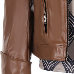 Film X-Men Vajra Wolf Veste en Cuir Cosplay Costume