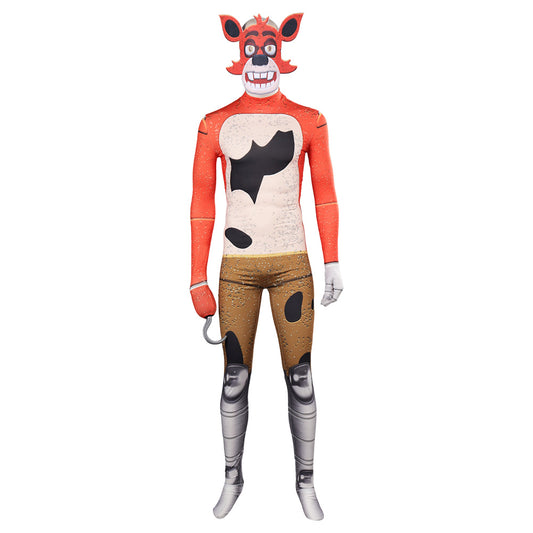 Five Nights At Freddy's FNAF Foxy Combinaison Cosplay Costume