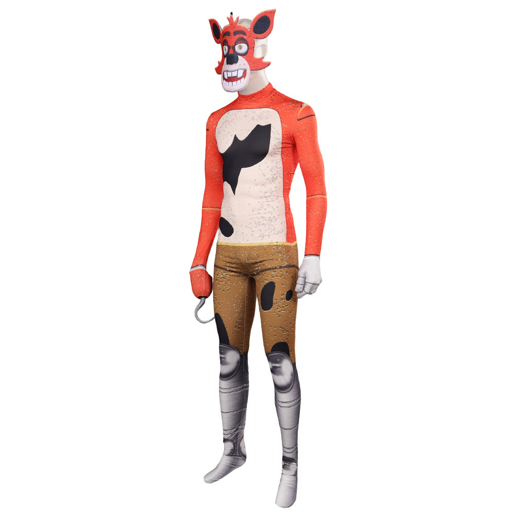 Five Nights At Freddy's FNAF Foxy Combinaison Cosplay Costume 