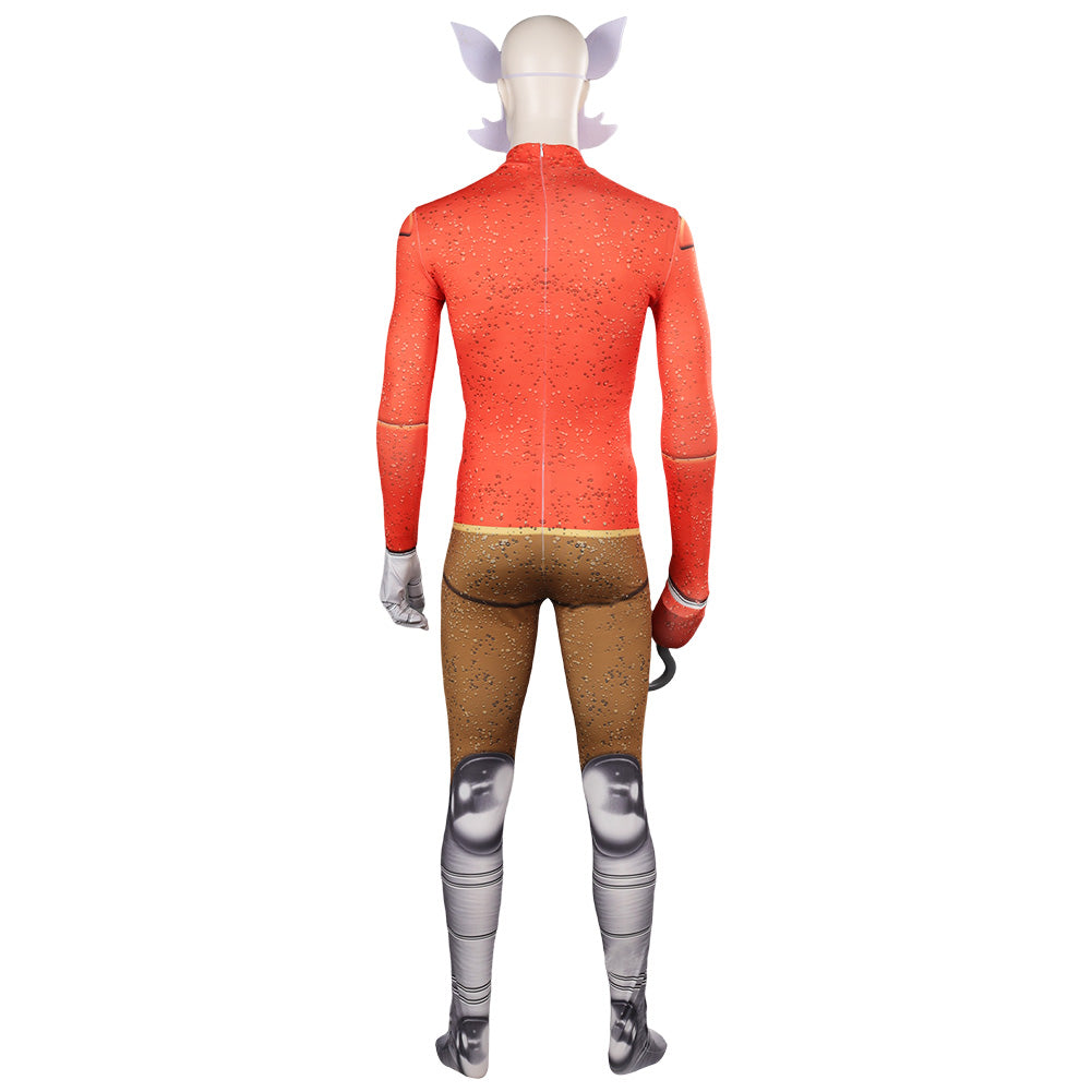 Five Nights At Freddy's FNAF Foxy Combinaison Cosplay Costume