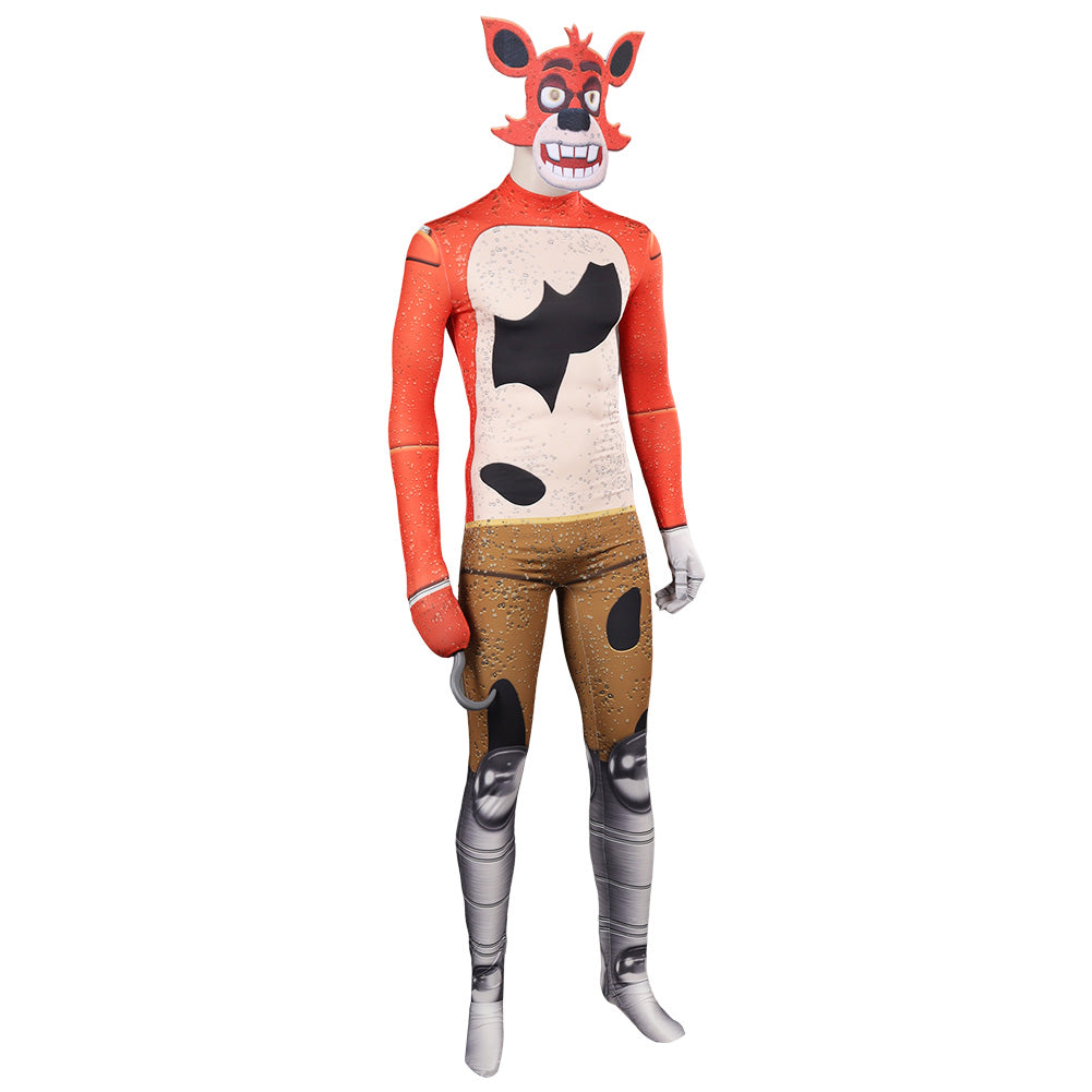 Five Nights At Freddy's FNAF Foxy Combinaison Cosplay Costume 