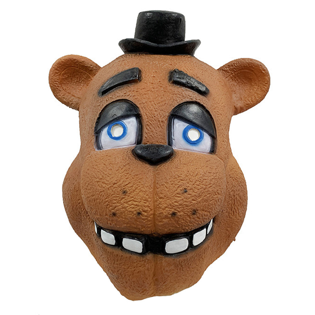 Five Nights at Freddy's FNAF Freddy Cosplay Masque en Latex