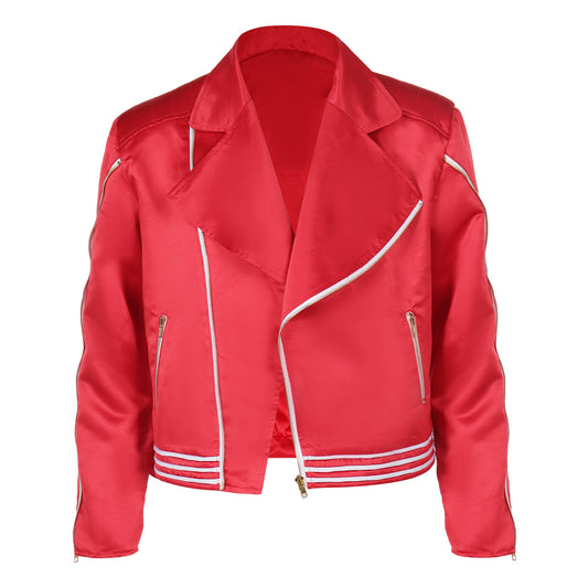 Freddie Mercury Queen Veste Rouge Cosplay Costume