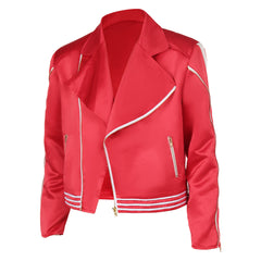 Freddie Mercury Queen Veste Rouge Cosplay Costume