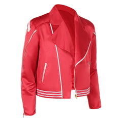 Freddie Mercury Queen Veste Rouge Cosplay Costume